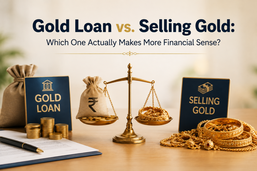 gold loan vs selling gold