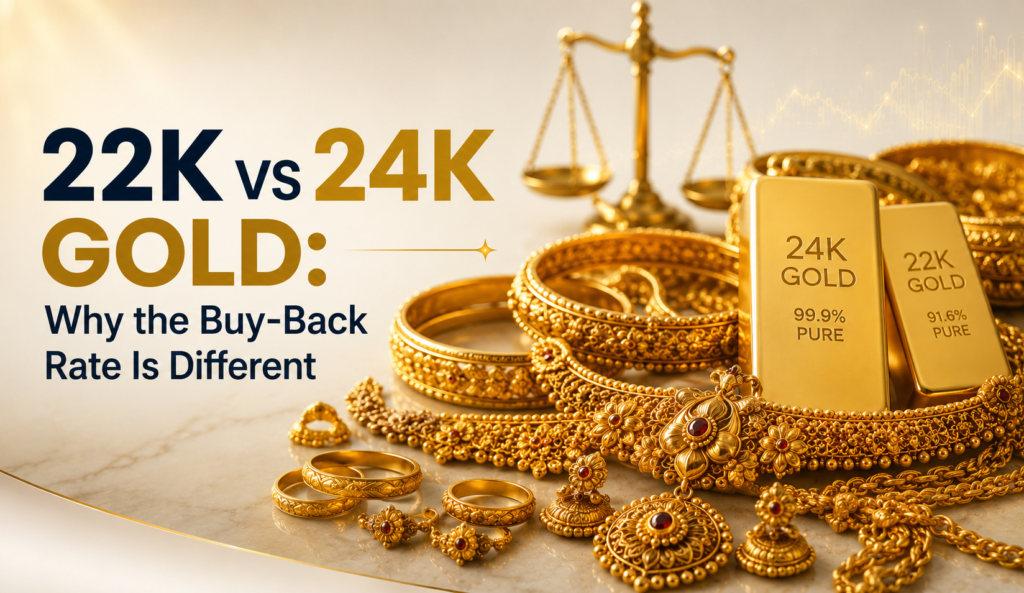 22K vs 24K Gold: Why the Buy-Back Rate Is Different
