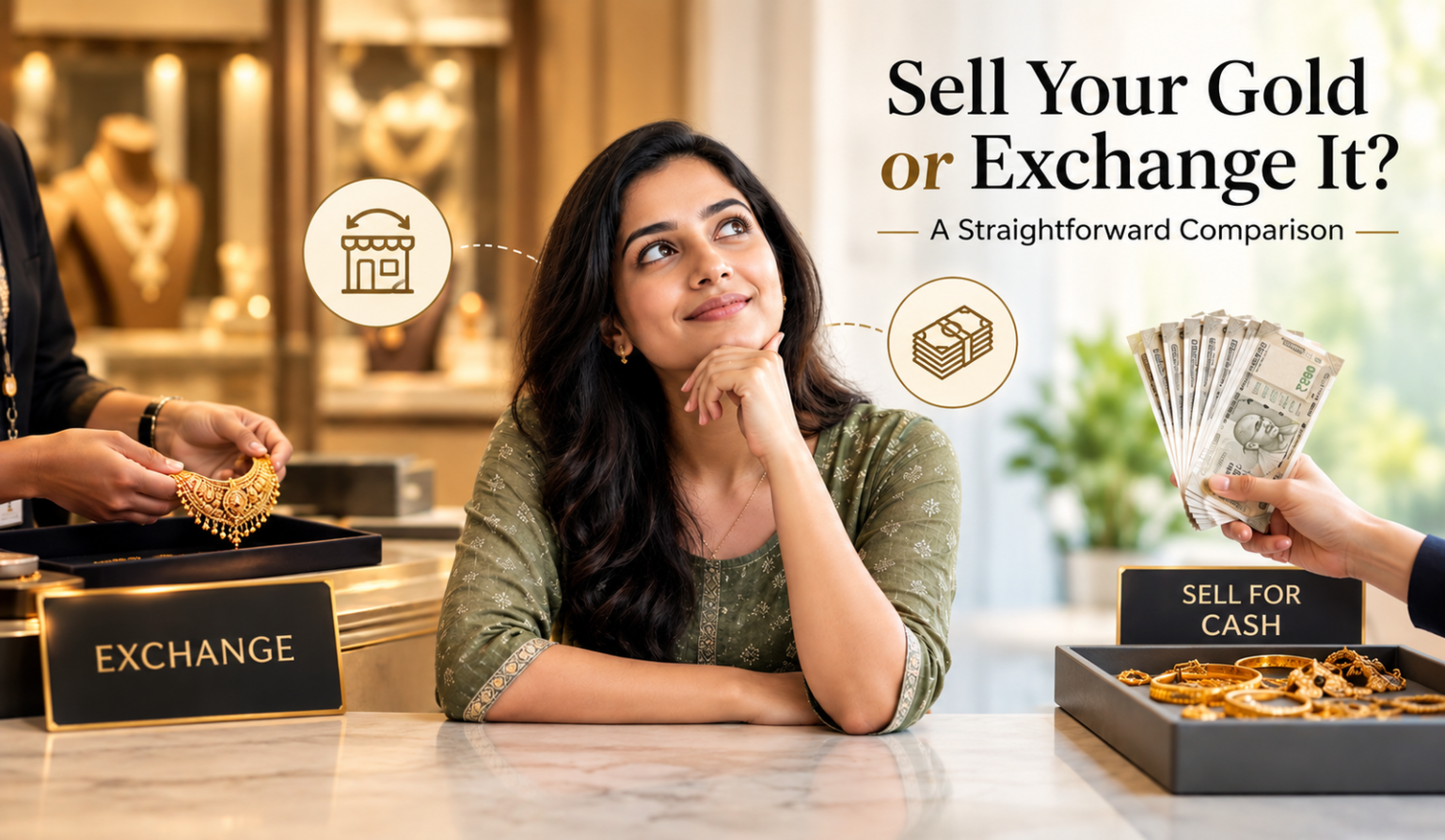 Sell Your Gold or Exchange It? A Straightforward Comparison